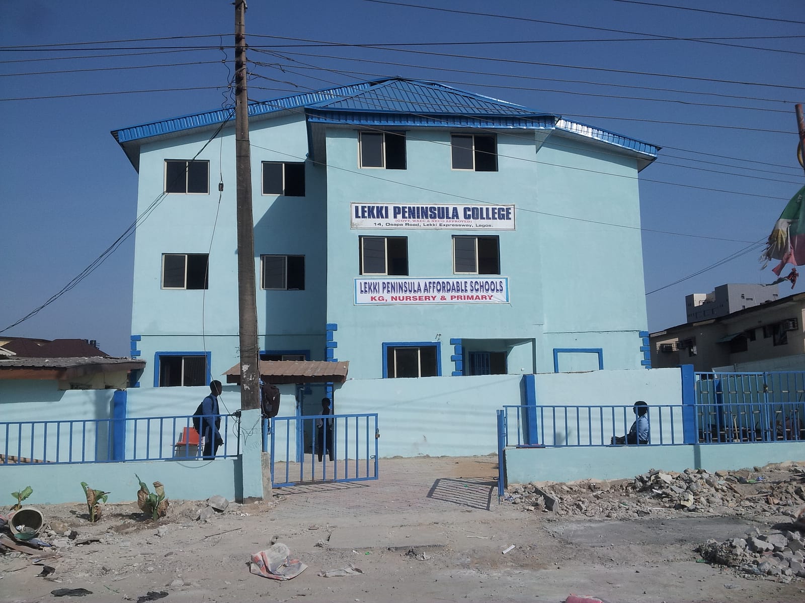 The bright Lekki Peninsula School, where lives are changed everyday.