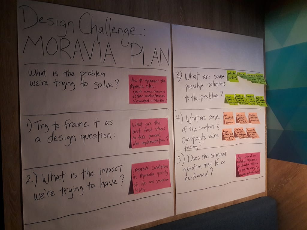 Design Challenge - Moravia Plan
