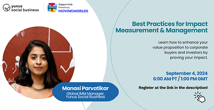 Impact Measurement Best Practices Workshop