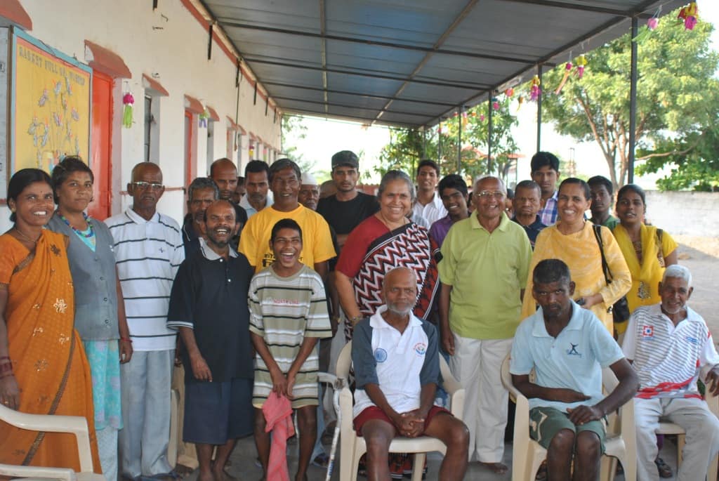 Maher Ashram also caters to men, and helps by offering training services to encourage self-sufficiency.