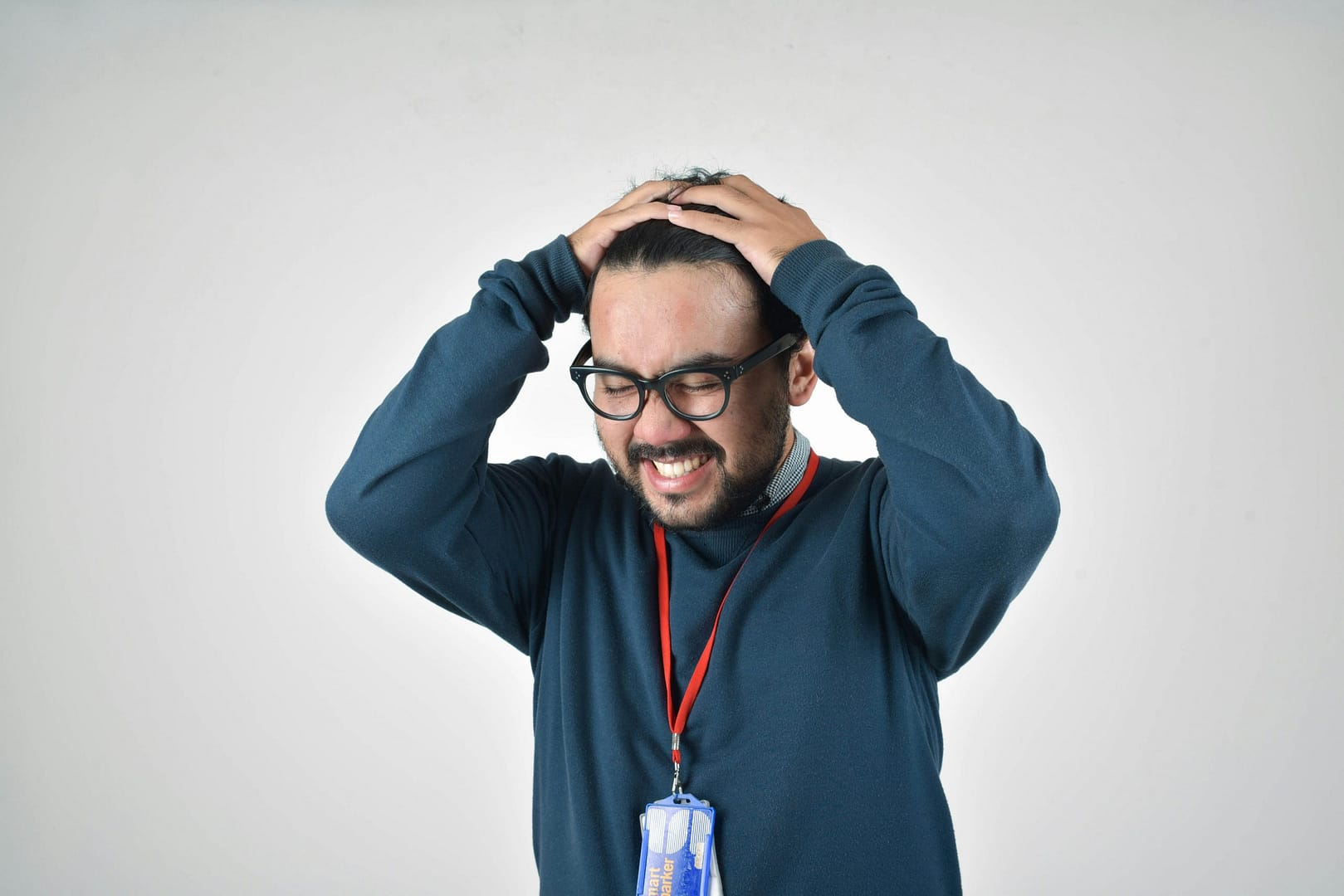 Image of embarrassed at work