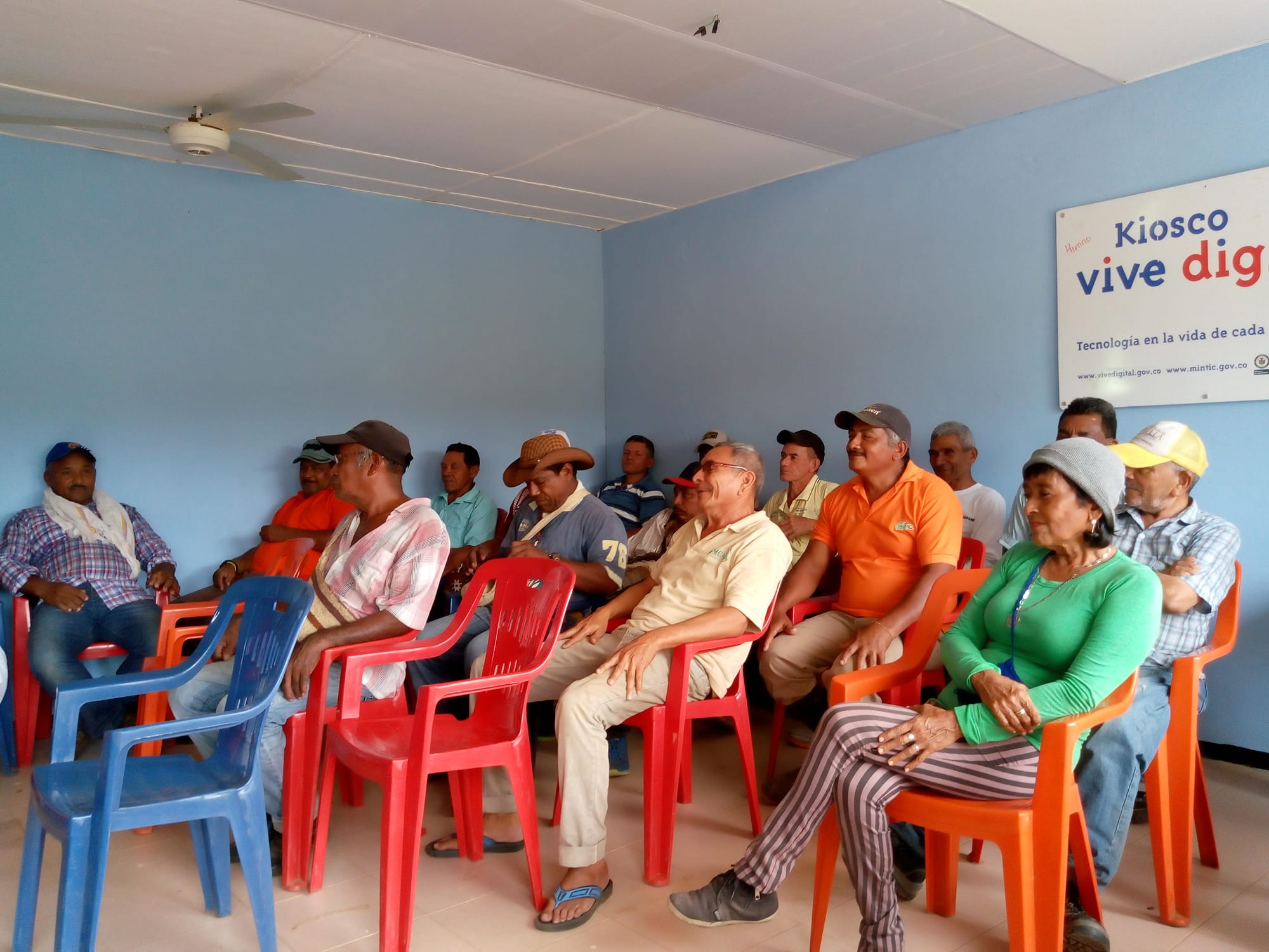 A community meeting to discuss one of Smart Hydro Power's new projects.