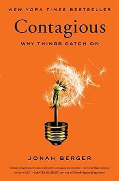 Cover of the book "Contagious: Why Things Catch On"
