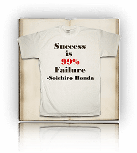 Success is 99% Failure by Soichira Honda