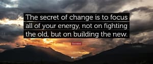 Quote picture about change