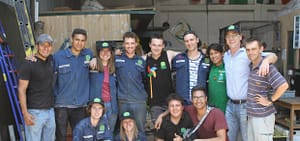 Agnes & the WindAid Team Volunteering in Peru