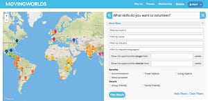 Search for free international volunteering opportunities image