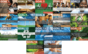 Summary of 17 Sustainable development goals