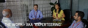 Image of corporate volunteering experteering in Kenya