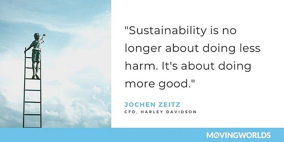 Jochen Zeitz quote about sustainability