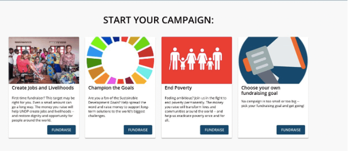 Starting your campaign is just a few steps away!