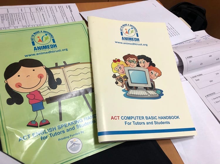 ACT handbooks used for children's education programs 